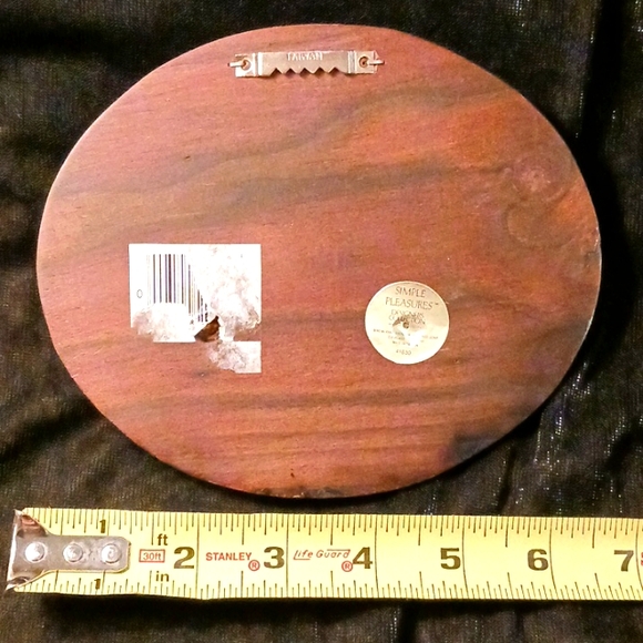 Wood and Brass finish plaque, Welcome Friends, Brass Duck - Picture 3 of 4